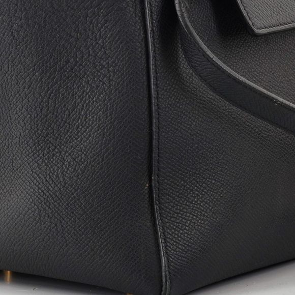 Celine Belt Bag Textured Leather Mini Black - Picture 8 of 10